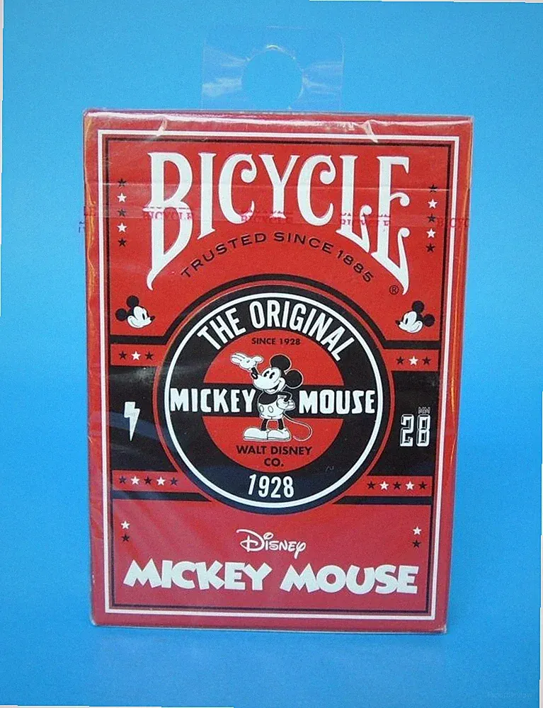 DISNEY 2023 Bicycle The Original 1928 MICKEY MOUSE Deck Playing Cards NEW